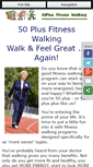 Mobile Screenshot of 50plus-fitness-walking.com